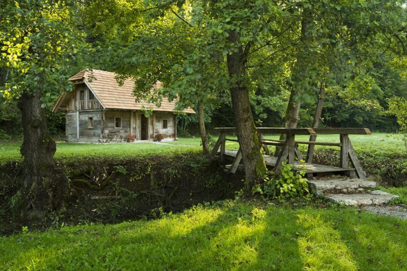 Domacija Seruga Vila Novo Mesto Exterior foto